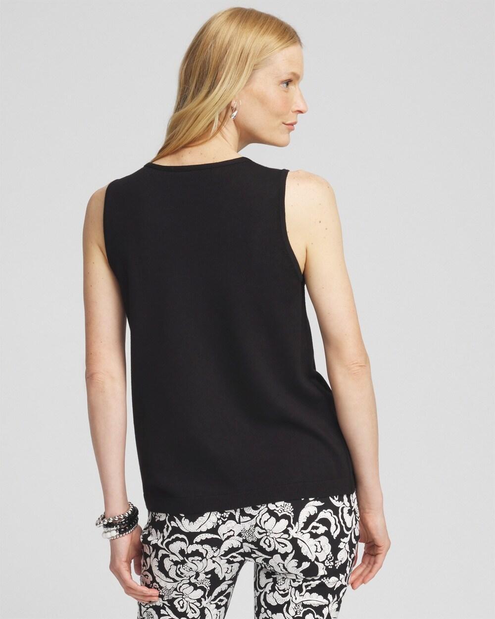 V-neck Sweater Tank Product Image