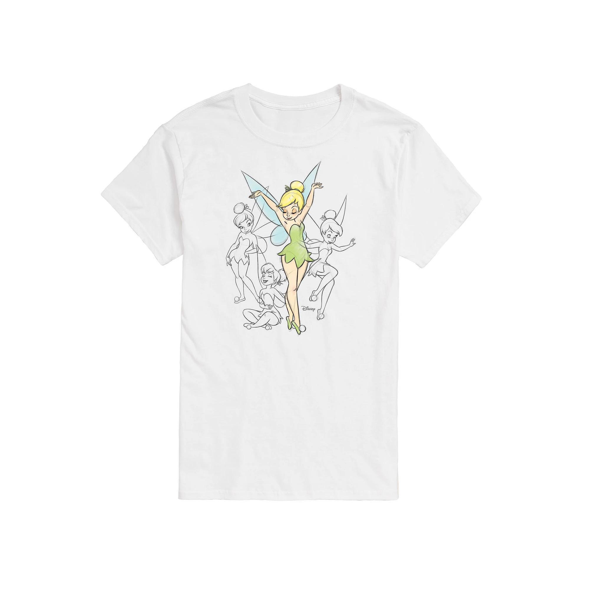 Disneys Tinker Bell Big & Tall Graphic Tee, Mens Product Image