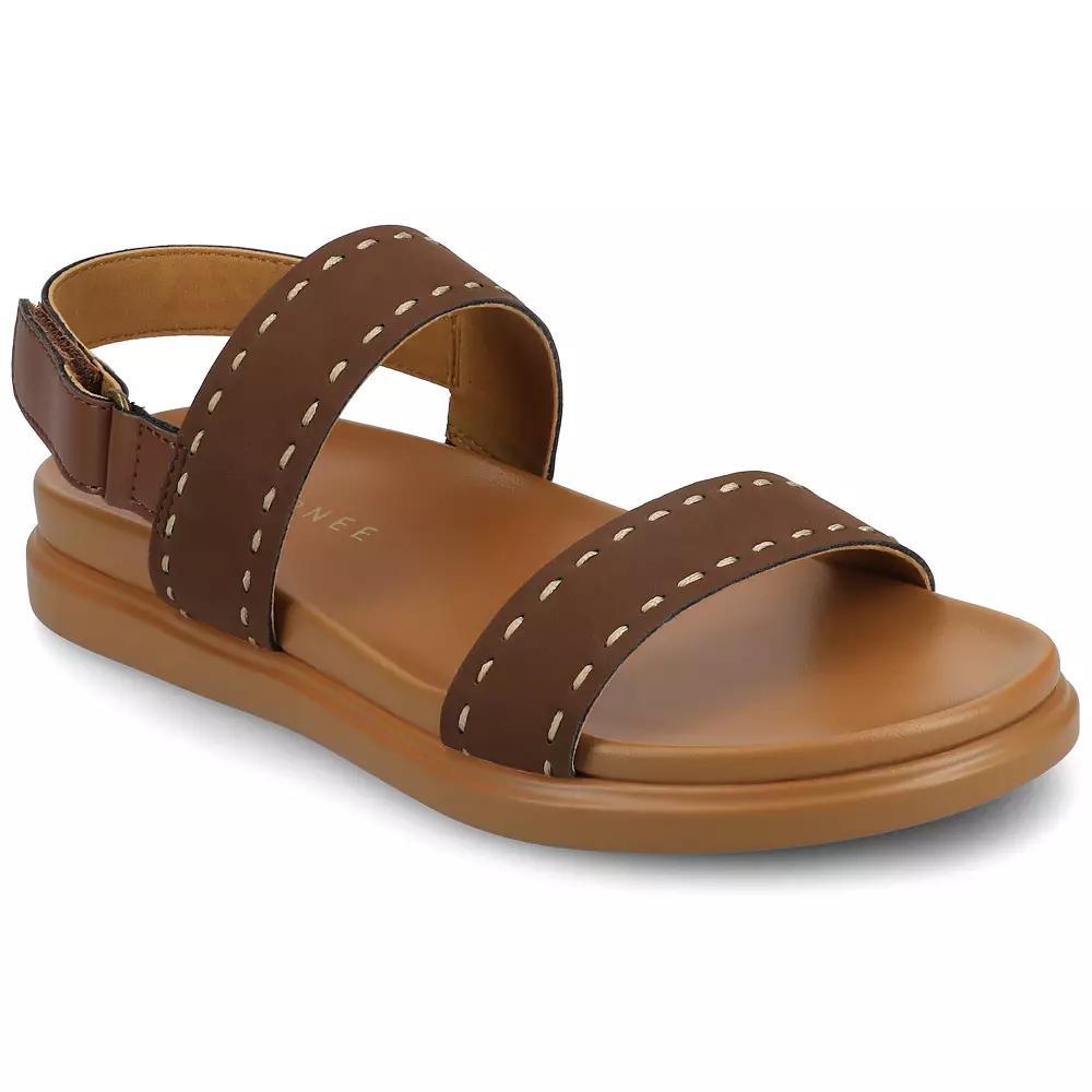 Journee Milie Womens Multi Strap Sandals Product Image