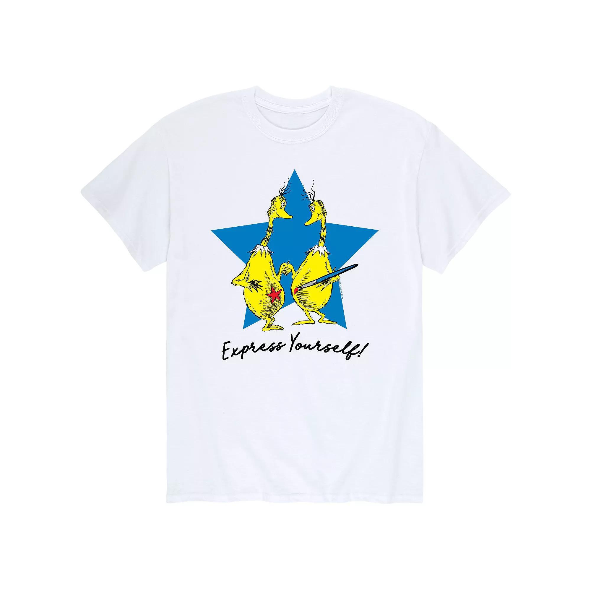Mens Dr. Seuss Express Yourself Tee Product Image