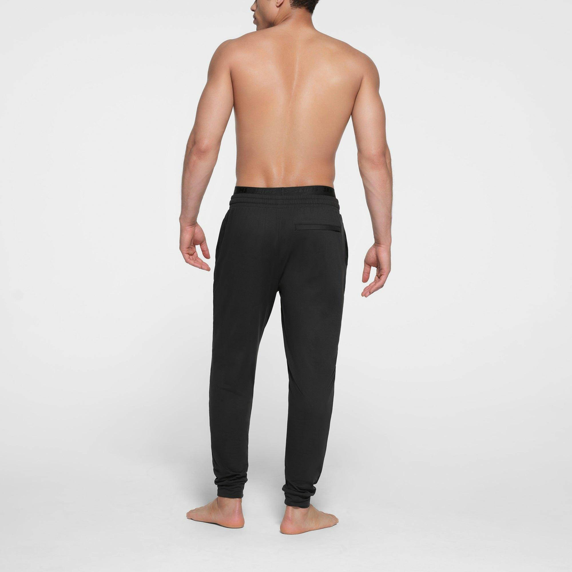 FLEECE LOUNGE MENS TAPERED JOGGER | NAVY Product Image