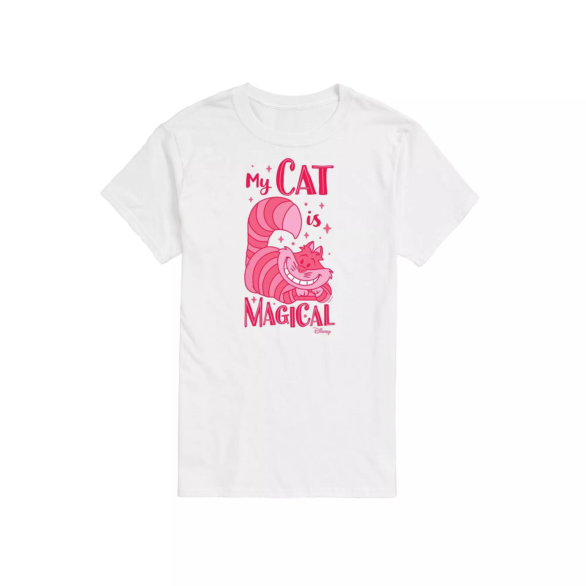 Disneys Cats & Dogs Big & Tall My Cat Is Magical Graphic Tee, Mens Product Image