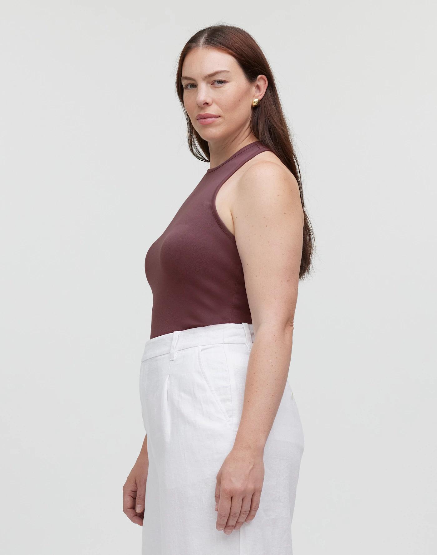 Asymmetric Racerback Tank Product Image