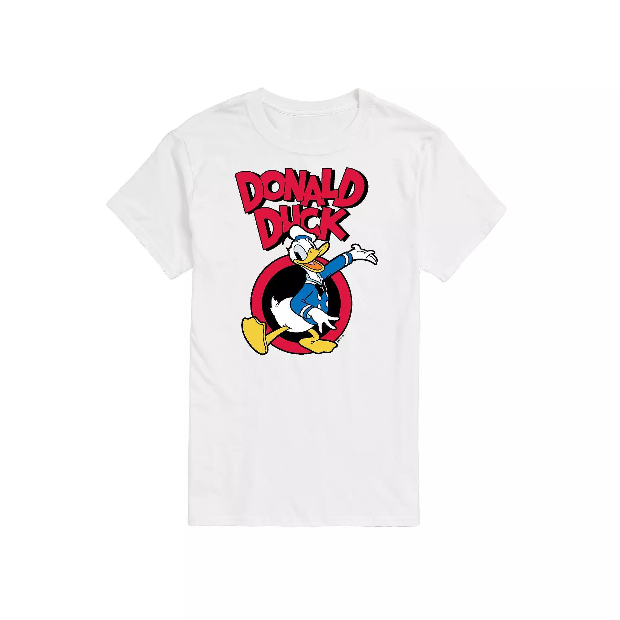 Disneys Donald Duck Big & Tall Graphic Tee, Mens Product Image