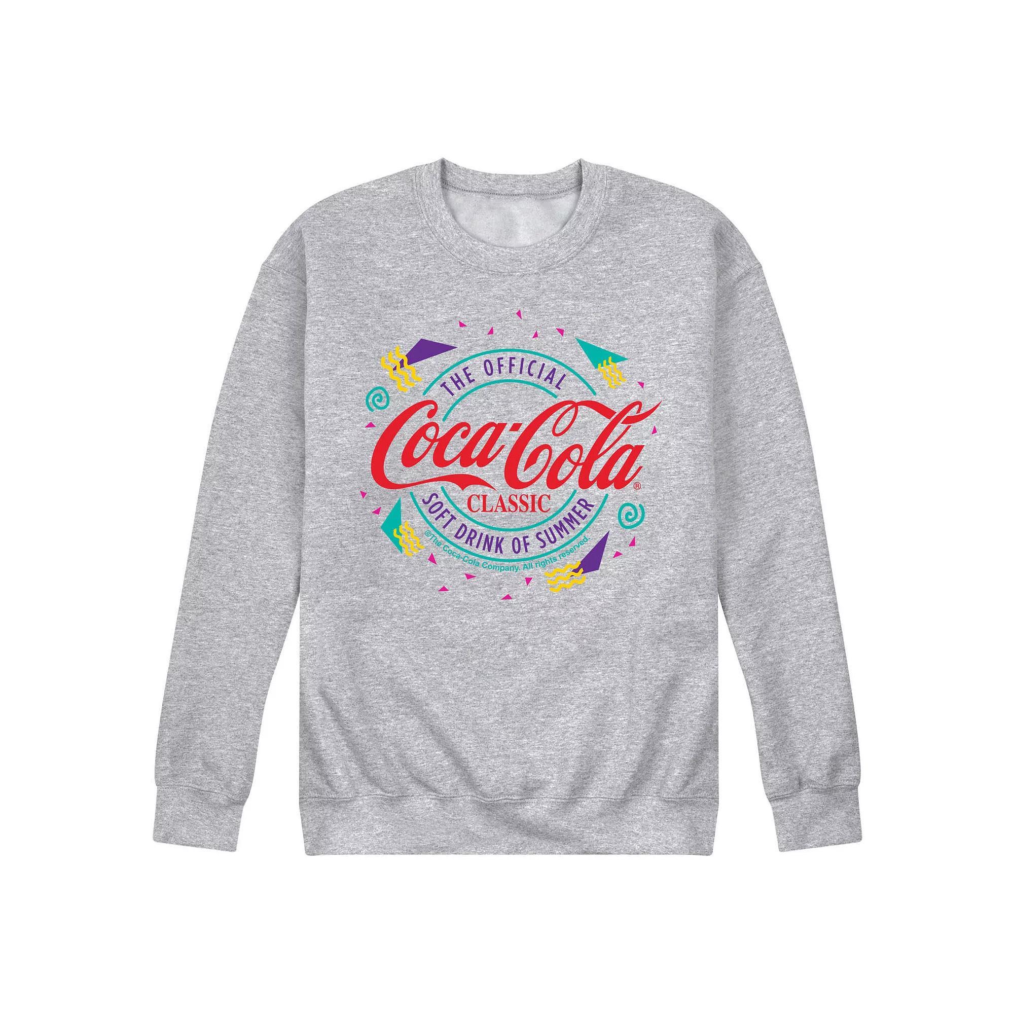 Mens CocaCola 90s Logo Graphic Sweatshirt Product Image