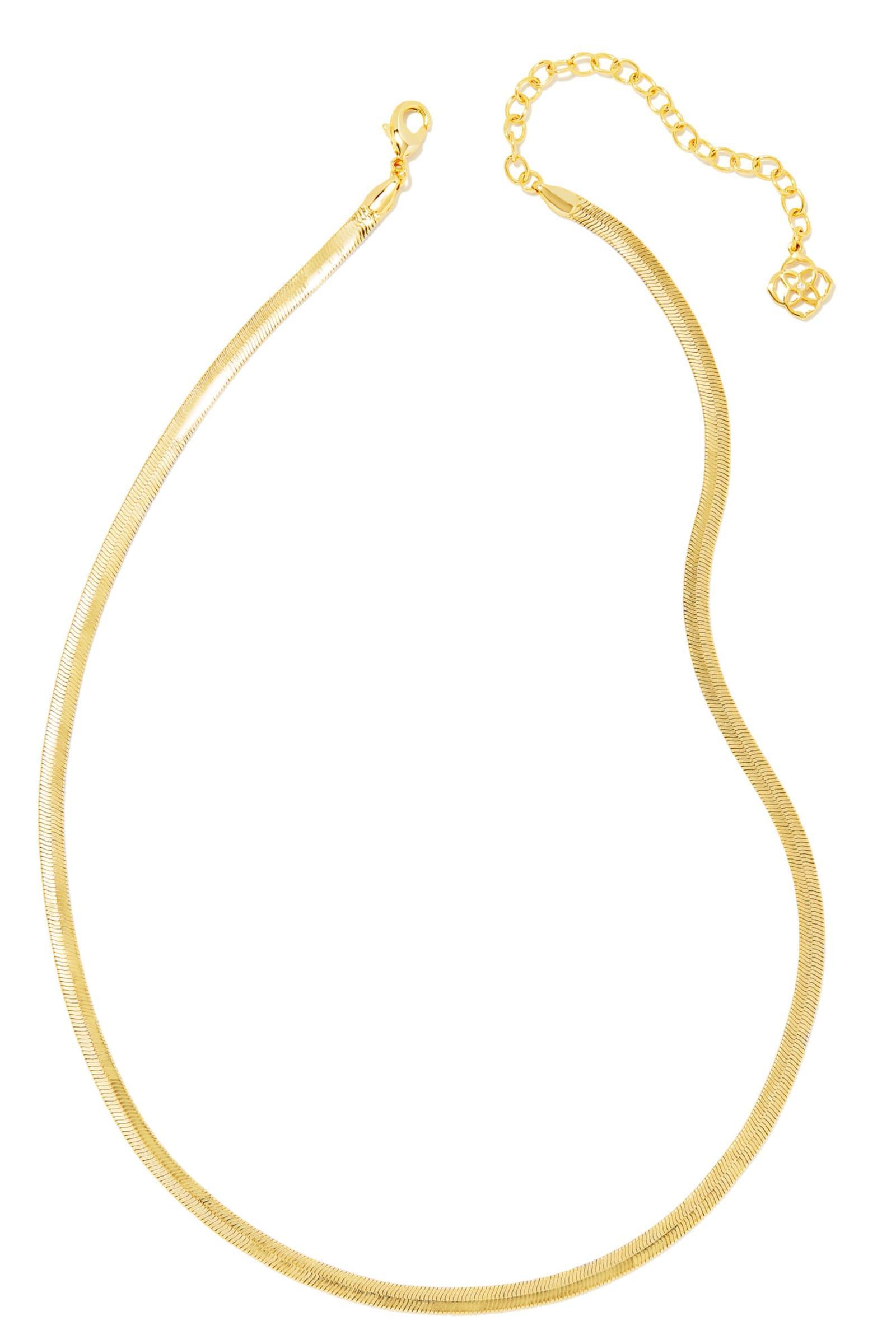 Kassie Reversible Chain Necklace in Mixed Metal Product Image