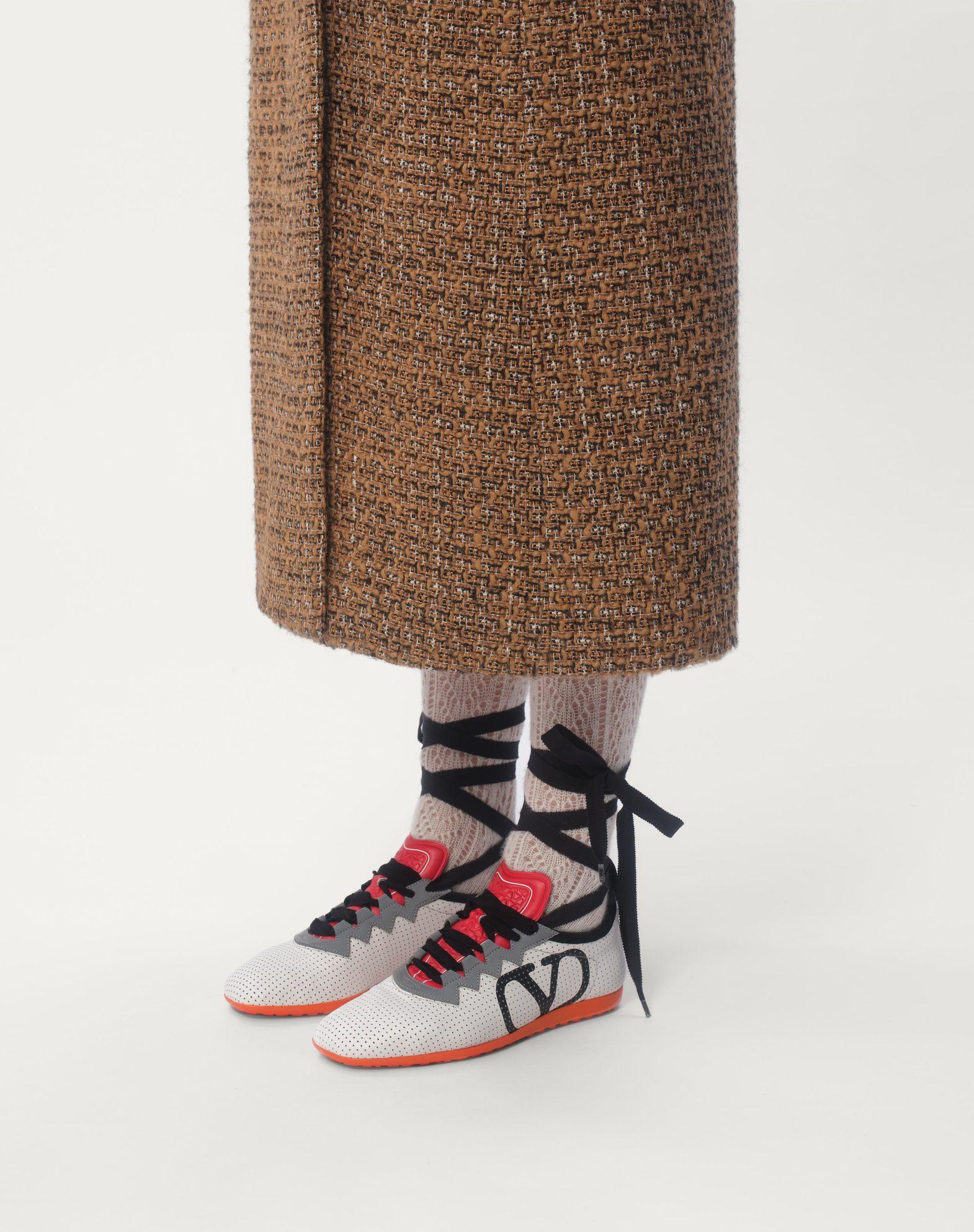 Chromathon Sneaker In Perforated Nappa Product Image