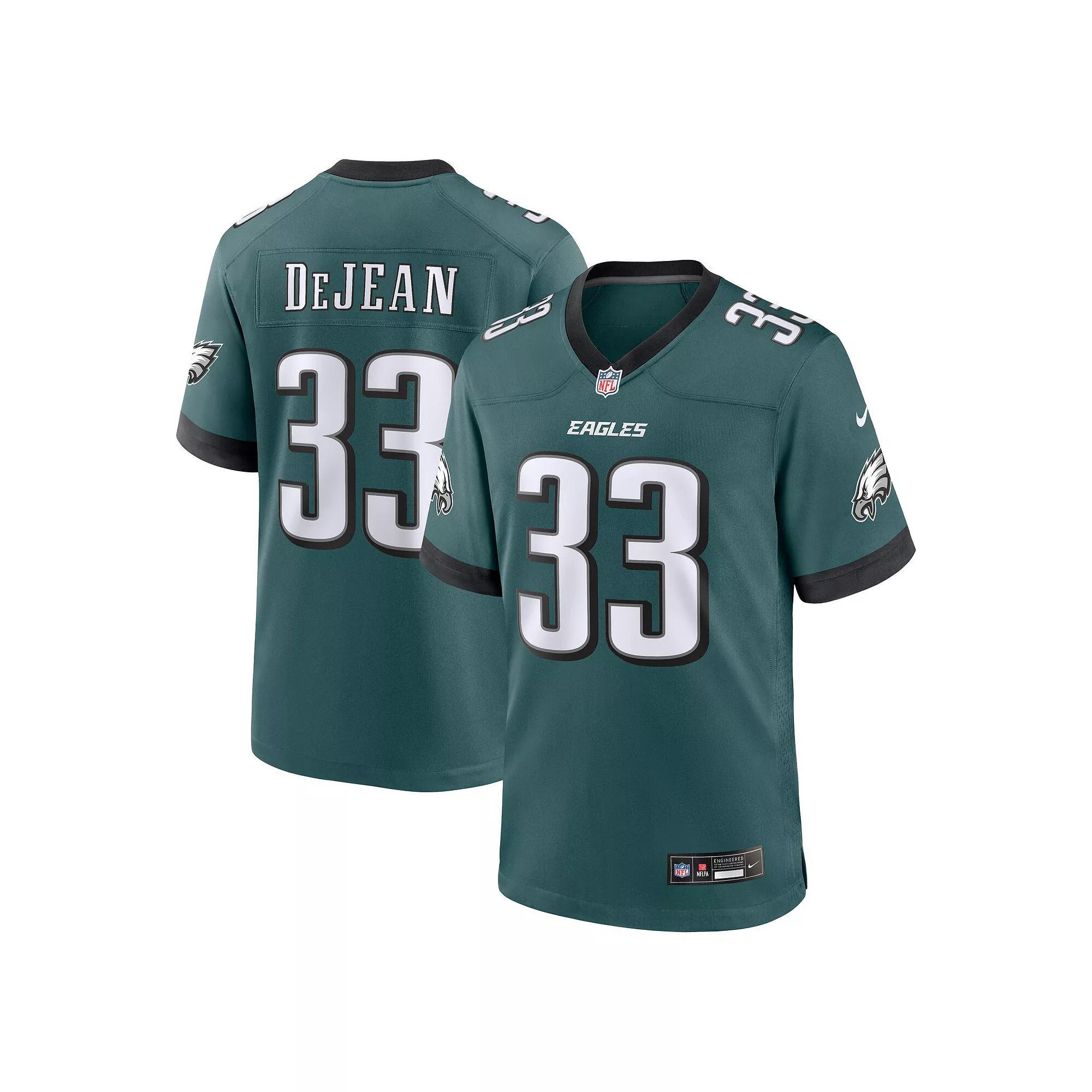 Men's Nike Cooper DeJean Green Philadelphia Eagles Game Jersey, Size: Medium Product Image