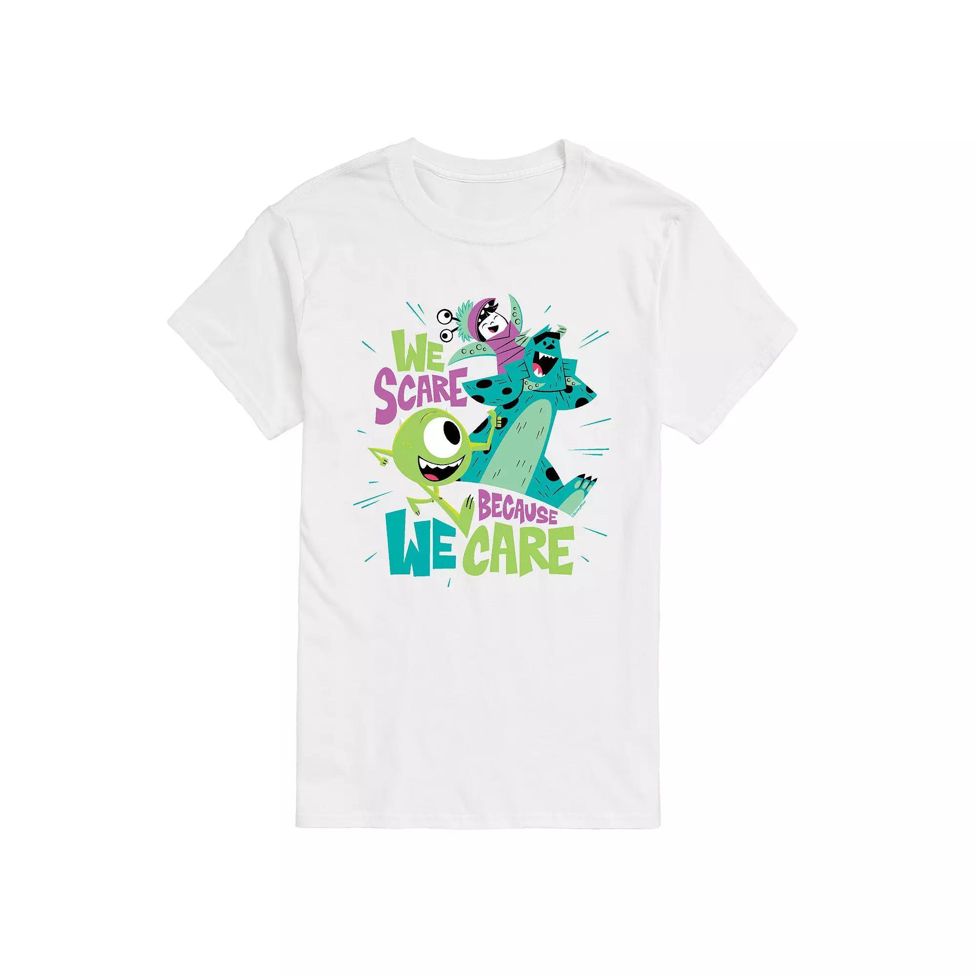 Disneys Monsters Inc. Big & Tall We Scare Graphic Tee, Mens Product Image