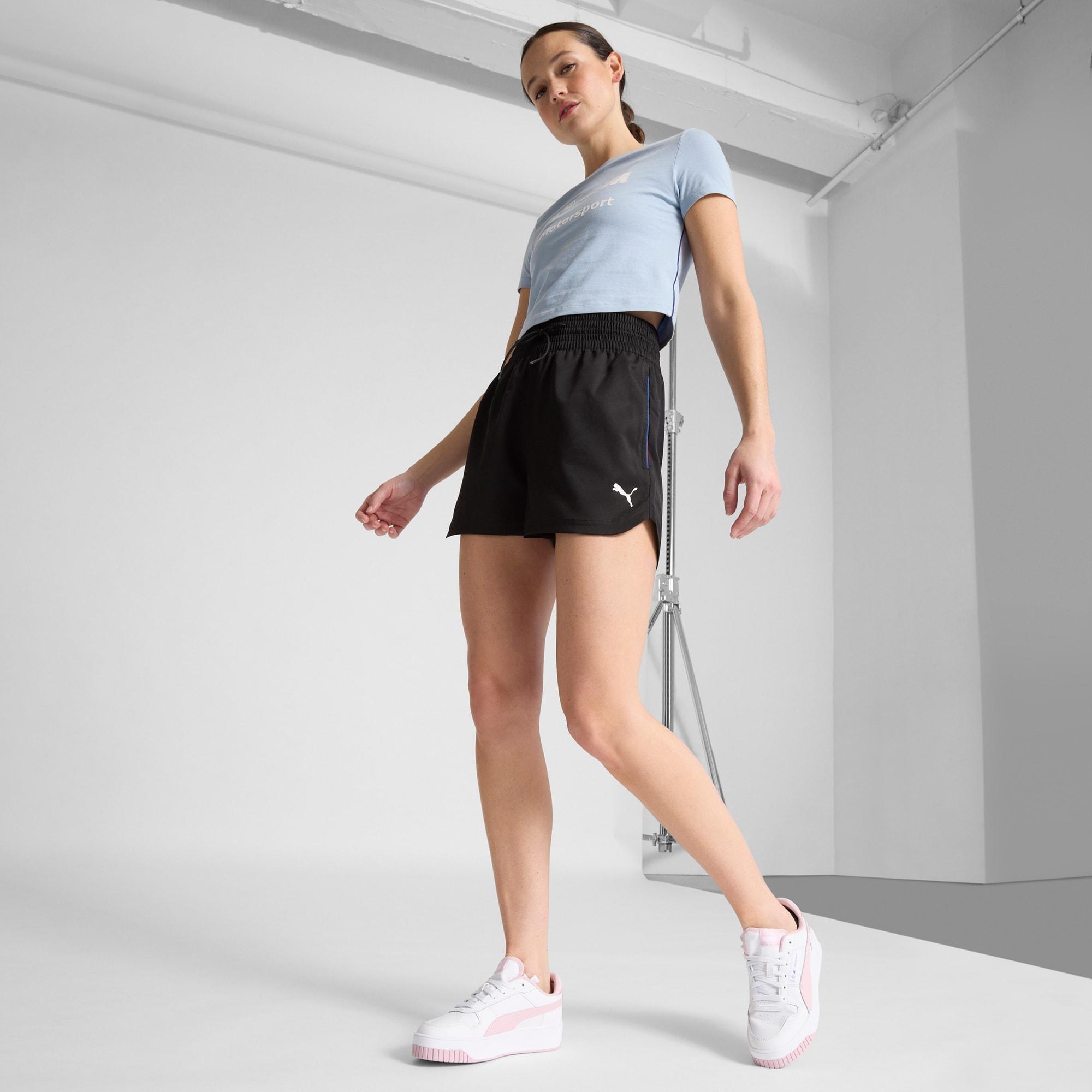 BMW M Motorsport Essentials+ Women's Woven Shorts Product Image