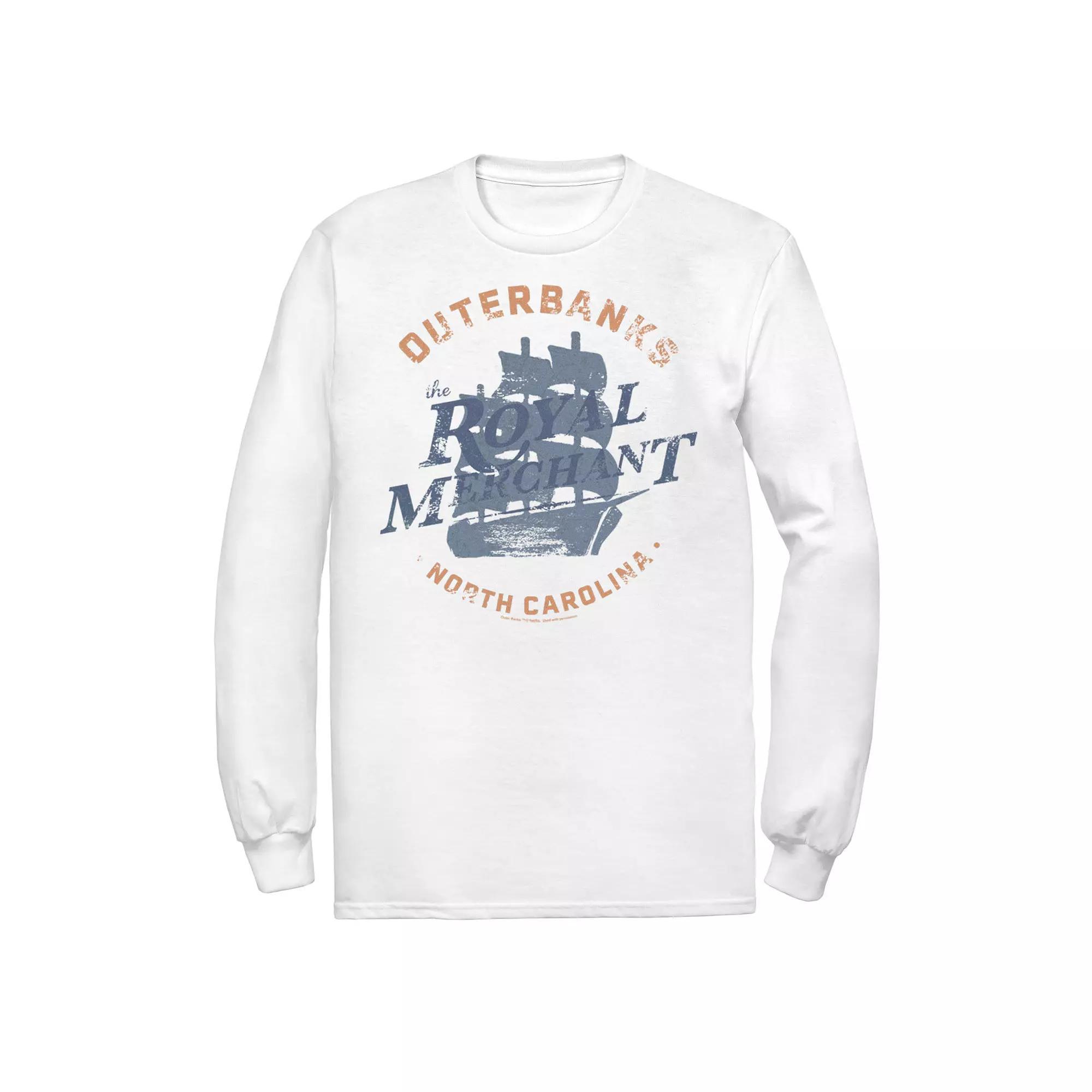 Men's Outer Banks The Royal Merchant Logo Tee, Size: XL, White Product Image