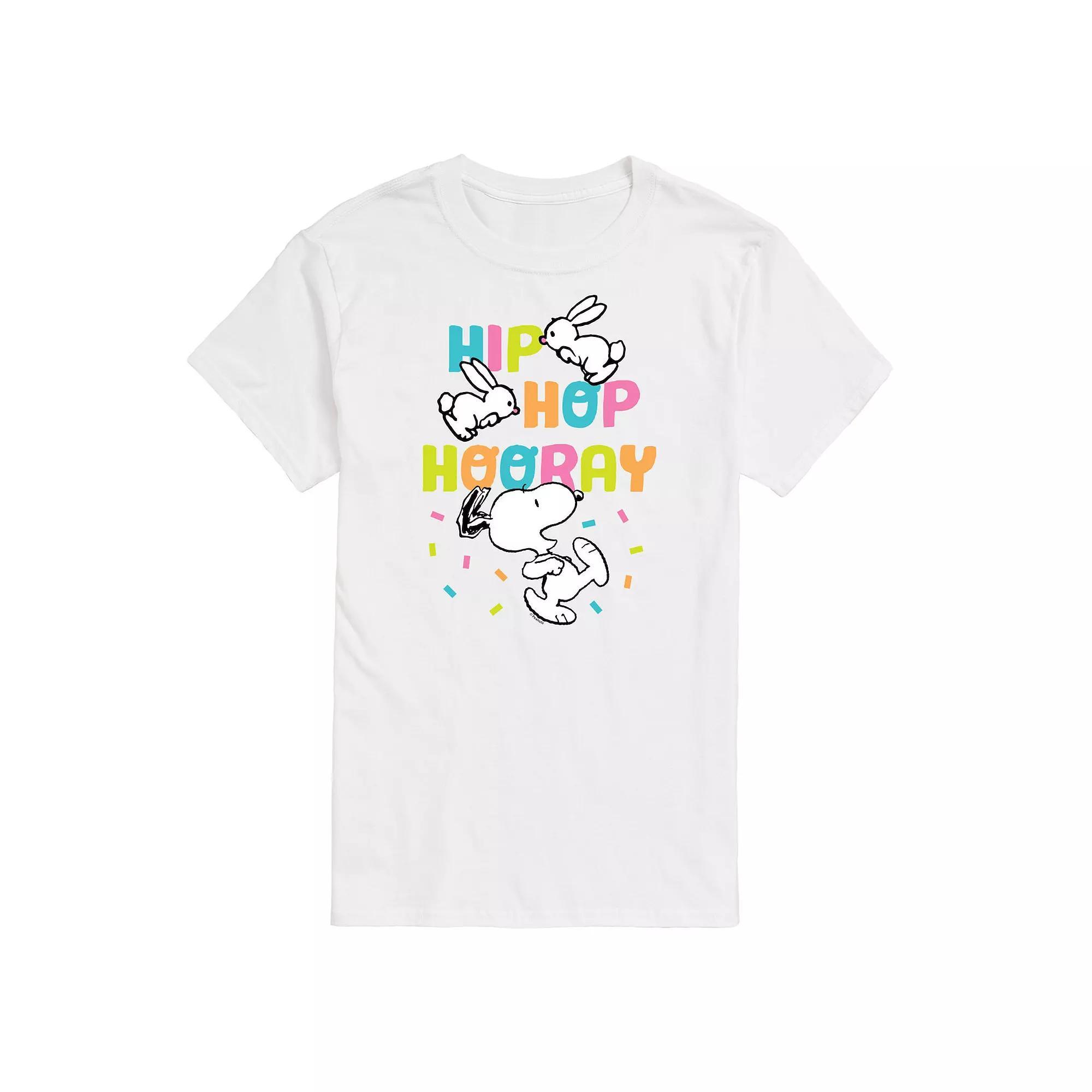 Mens Peanuts Easter Hip Hop Hooray Graphic Tee Product Image