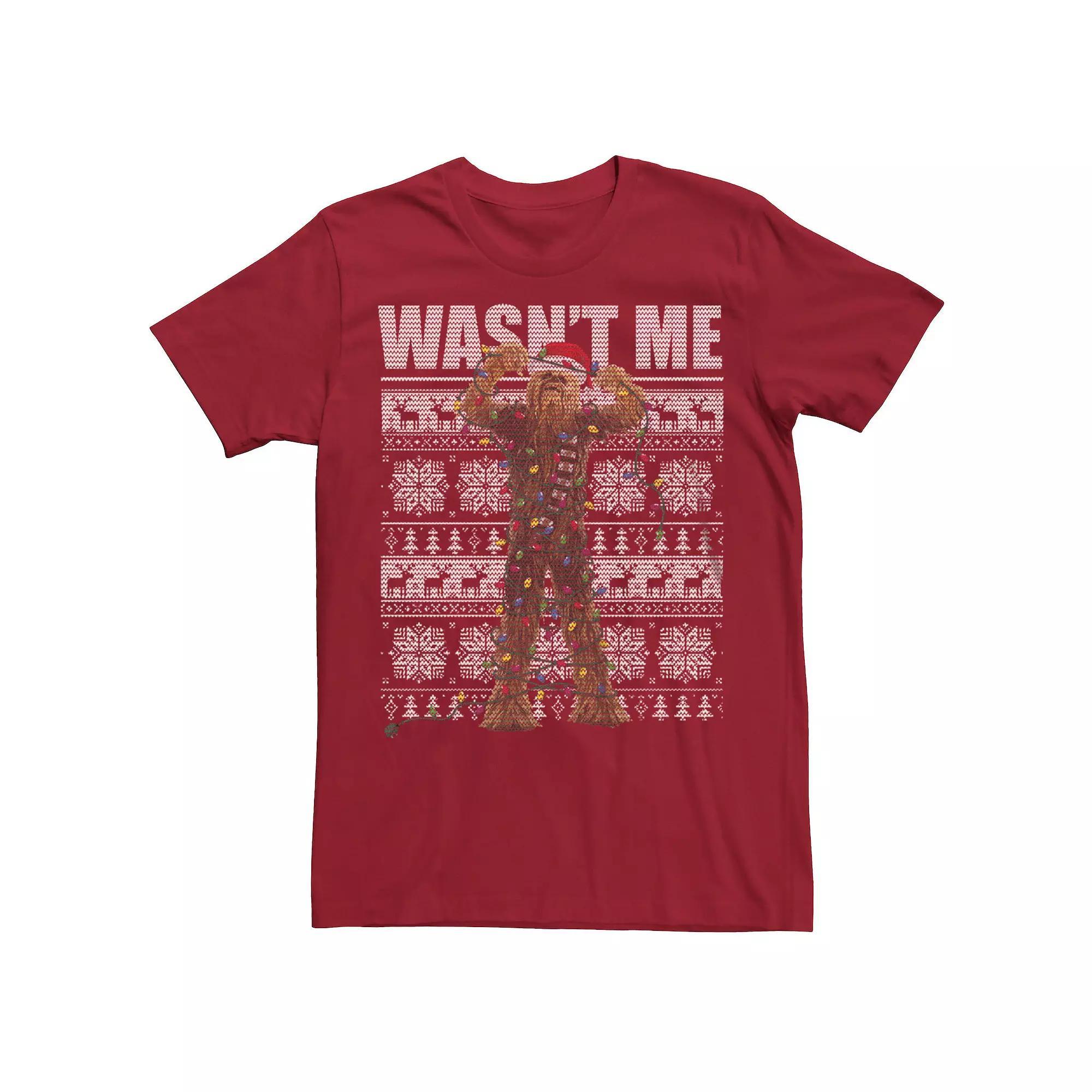Men's Star Wars Hoth Sweet Hoth Battle Ugly Christmas Tee, Size: Small, Royal Product Image