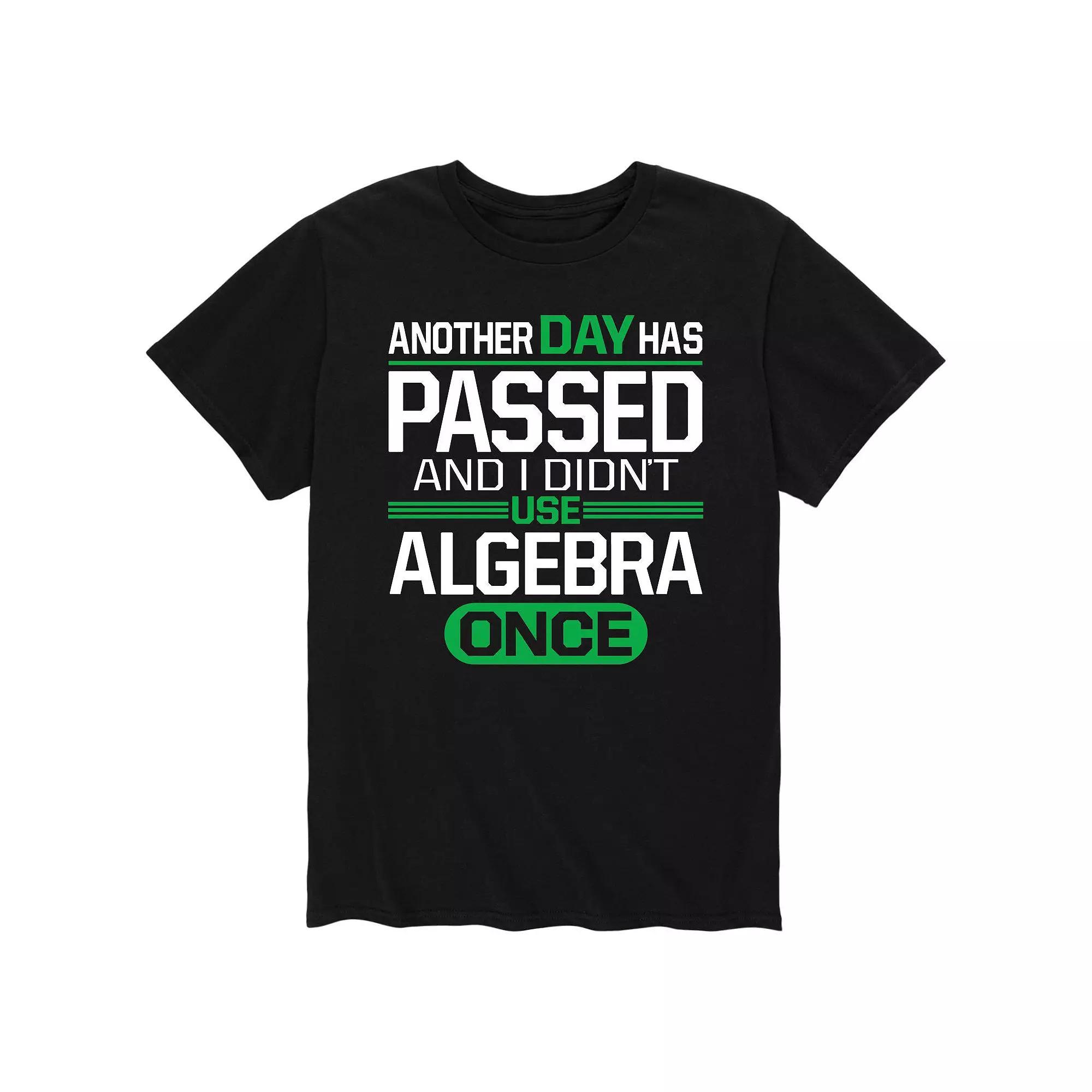 Mens Another Day Didnt Use Algebra Tee Product Image