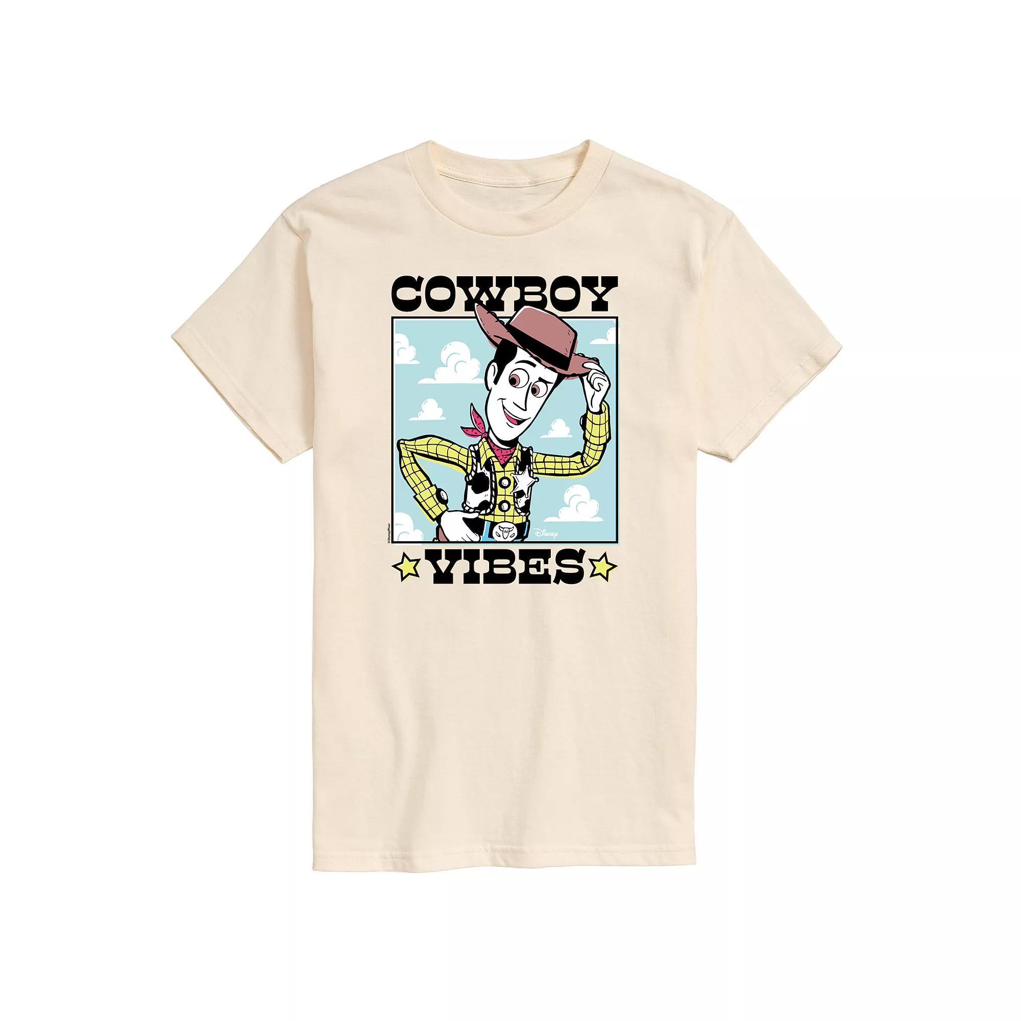 Disney / Pixars Toy Story 4 Mens Cowboy Vibes Graphic Tee Product Image