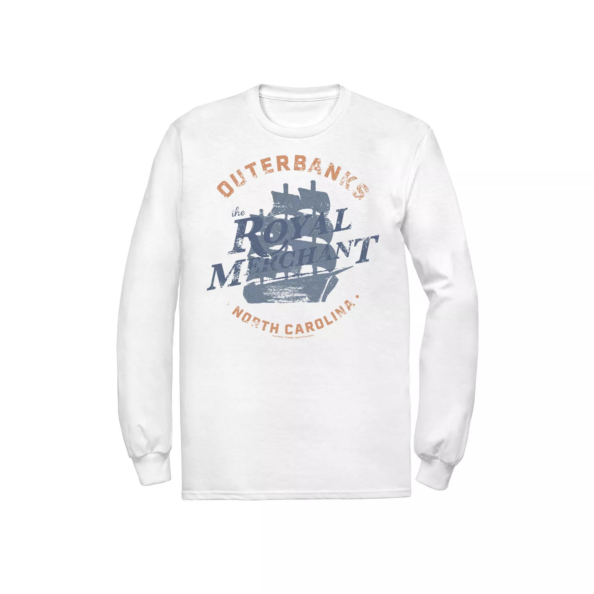 Men's Outer Banks The Royal Merchant Logo Tee, Size: XL, White Product Image