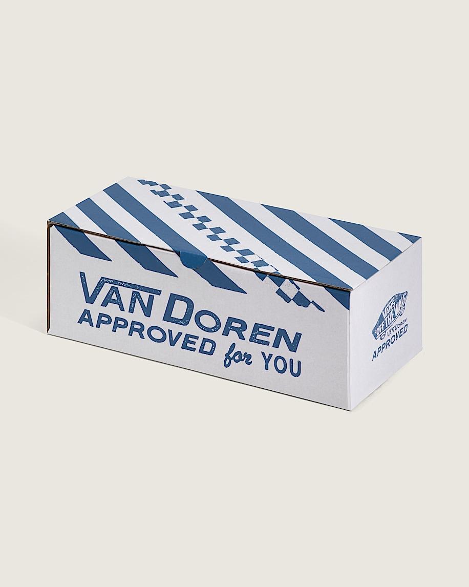 Van Doren Approved X All Nations Old Skool Shoe in Blue| Vans US Product Image