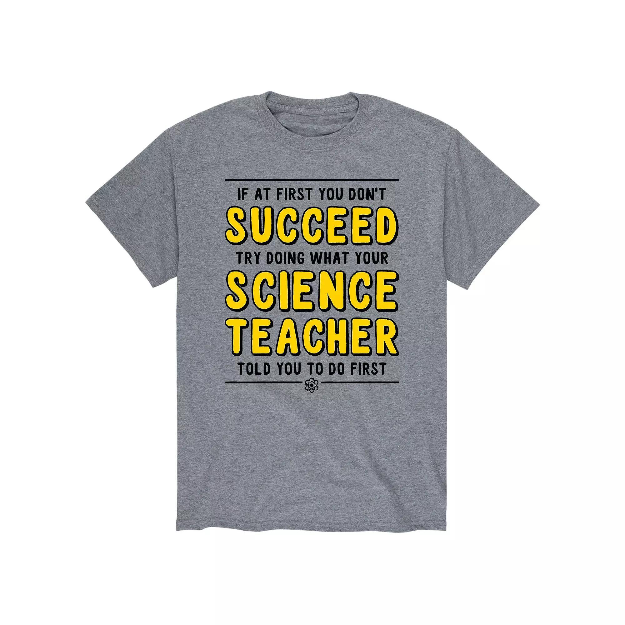 Mens If At First You Dont Succeed Tee Product Image