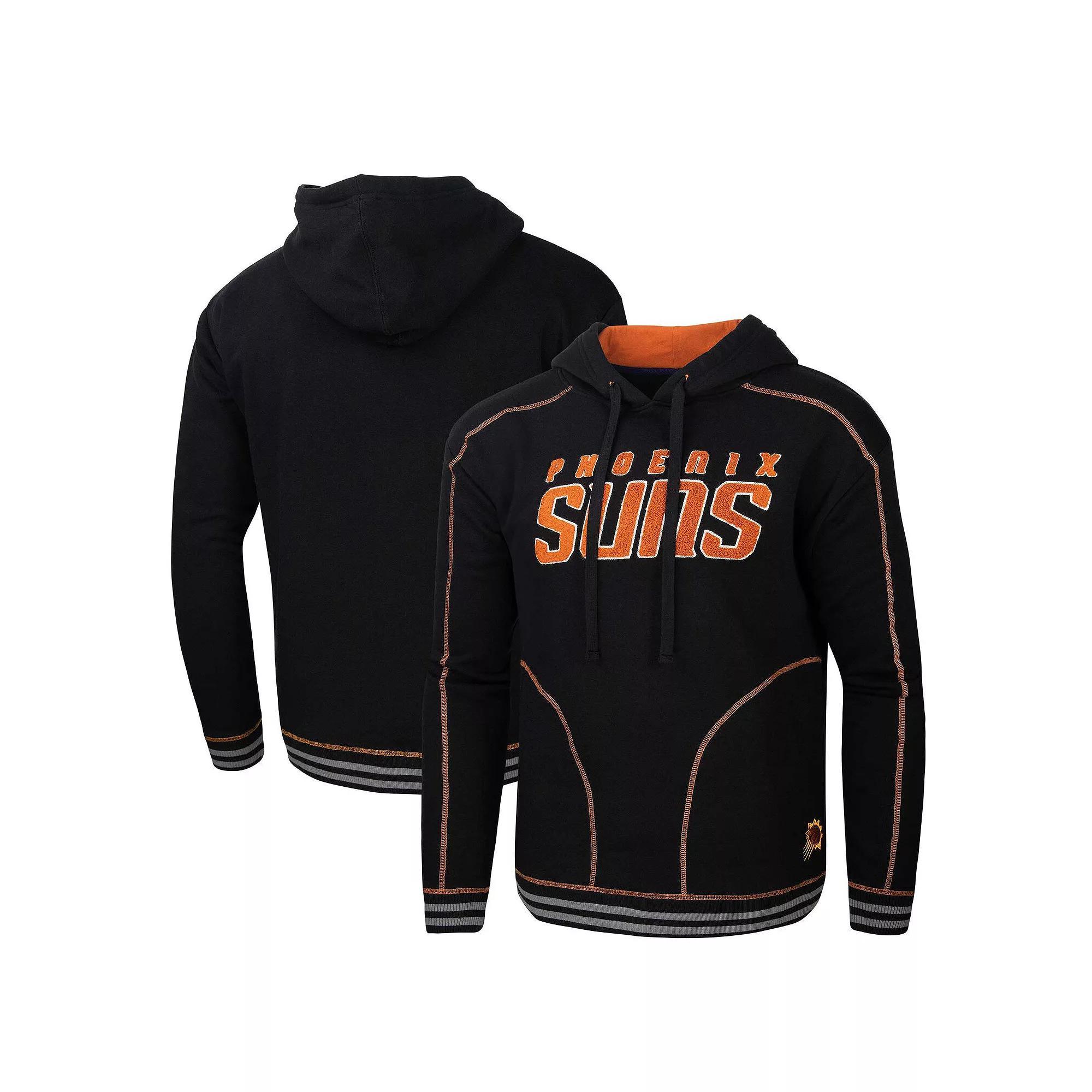 Mens Stadium Essentials Black Phoenix Suns Baseline Pullover Hoodie Product Image