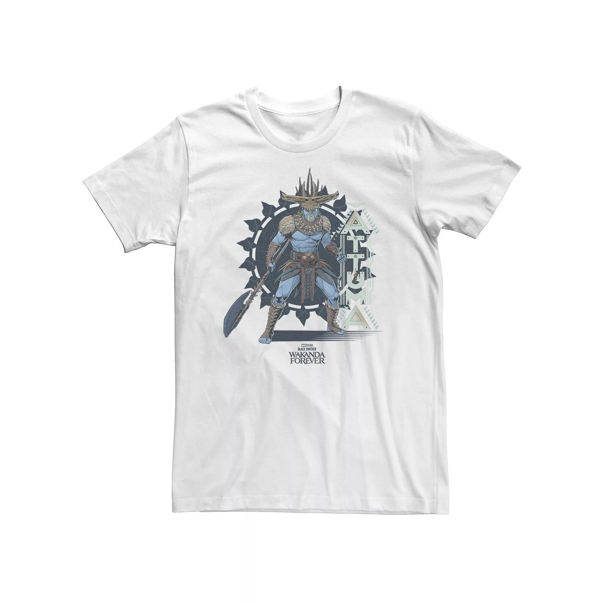 Men's Marvel Wakanda Forever Attuma Portrait Tee, Size: XS, White Product Image