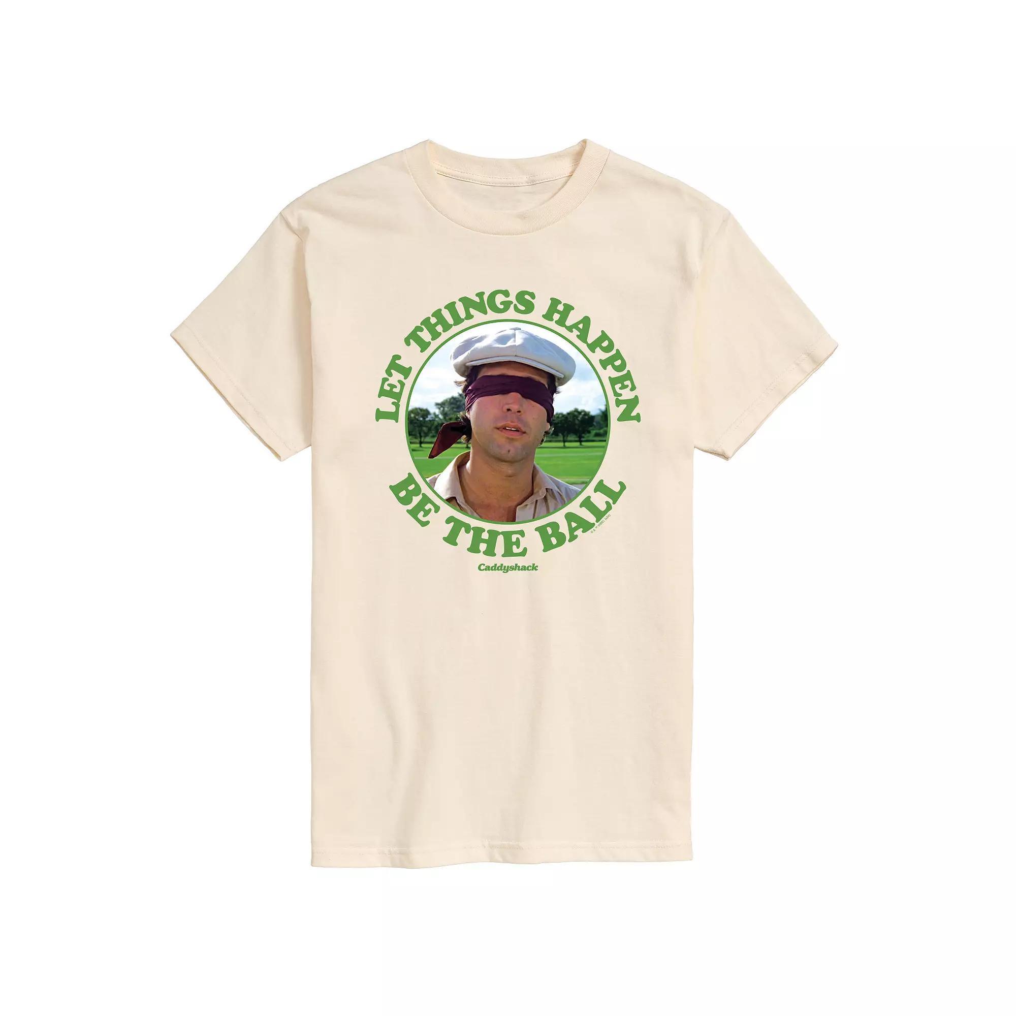 Mens Caddy Shack Be The Ball Graphic Tee Ivory Product Image