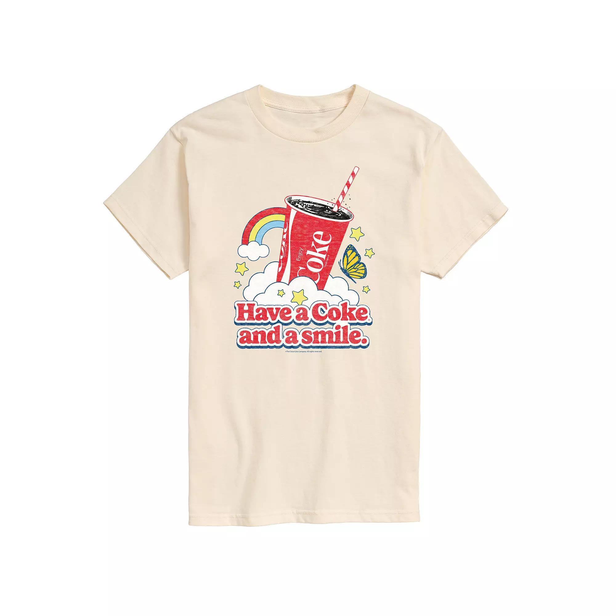 Mens Coca-Cola Have A Coke And A Smile Graphic Tee Product Image