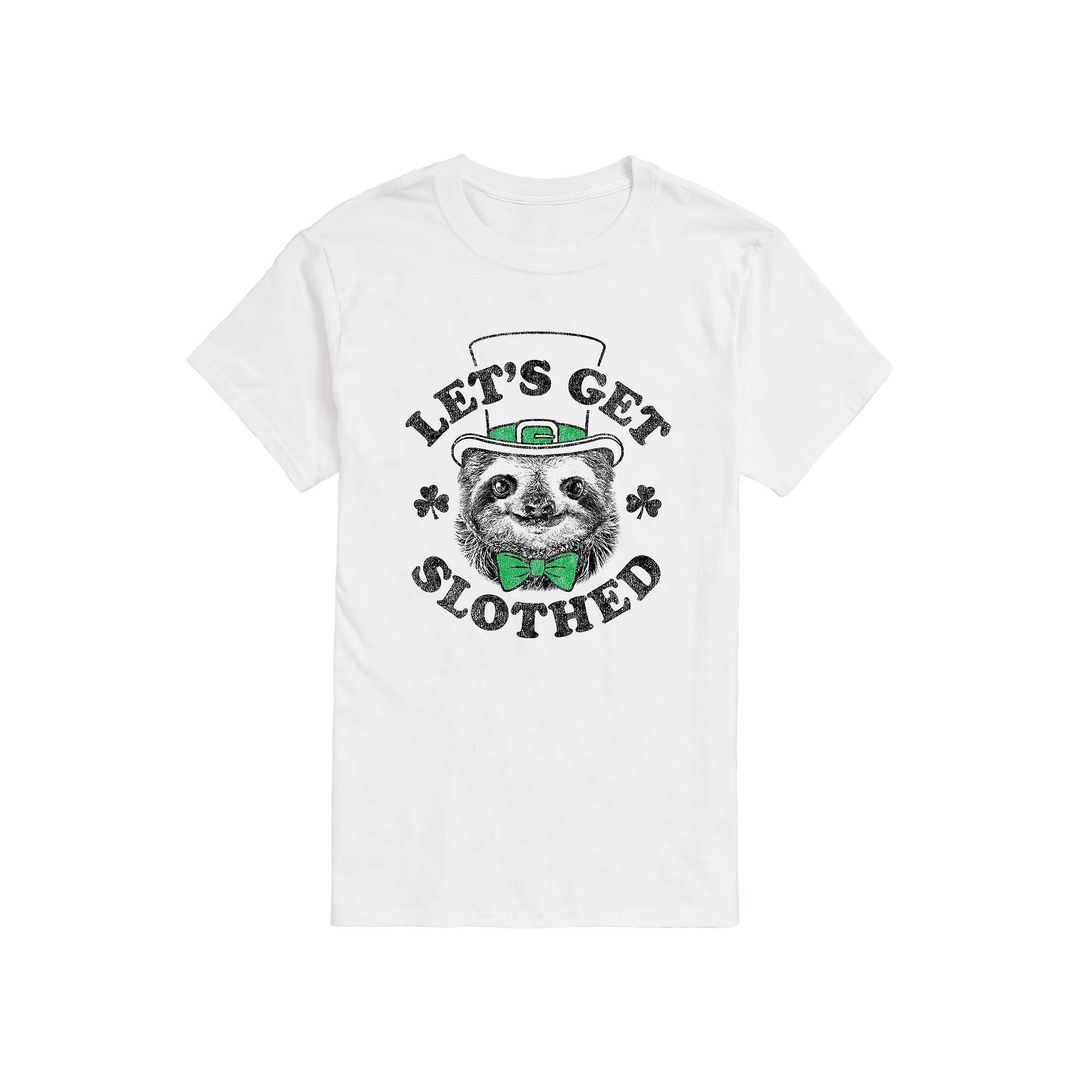 Mens Lets Get Slothed Tee Product Image