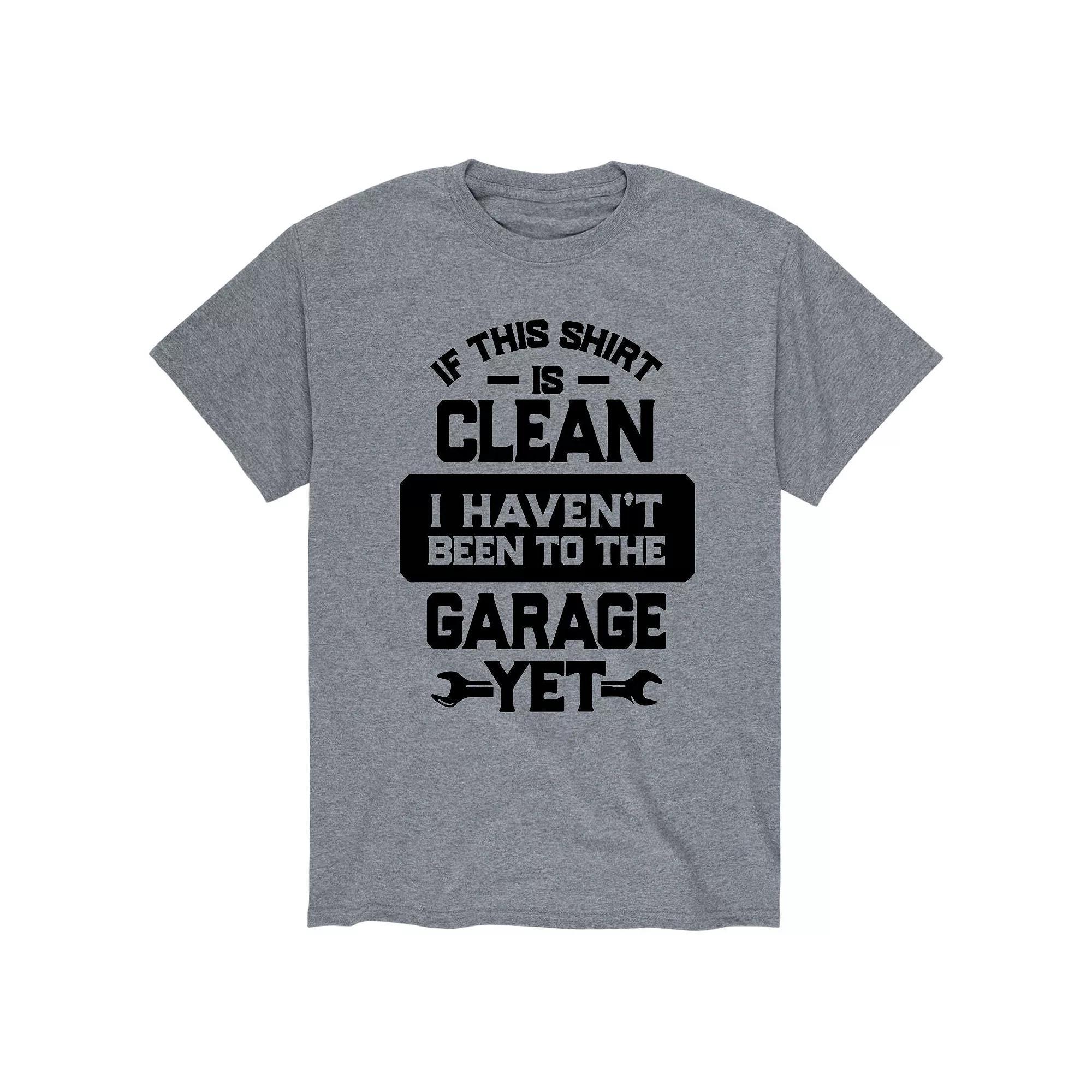 Men's If This Shirt Is Clean Tee, Size: XL, Gray Product Image