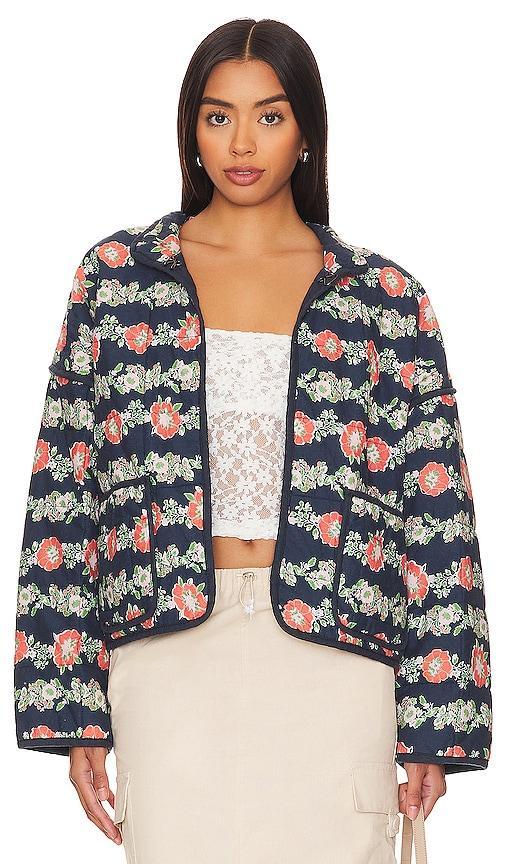 Free People Chloe Jacket (Tea Combo) Women's Clothing Product Image