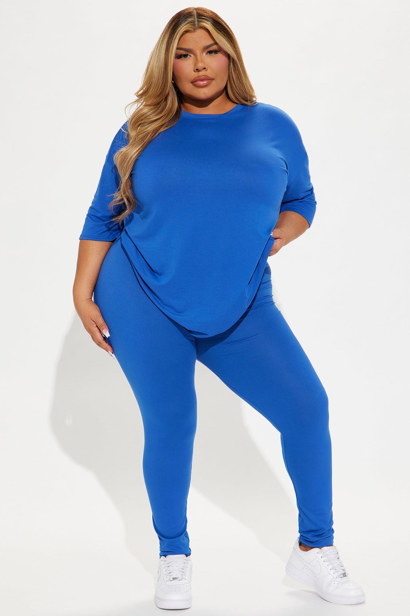 Weekend Vibes Legging Set - Royal Product Image