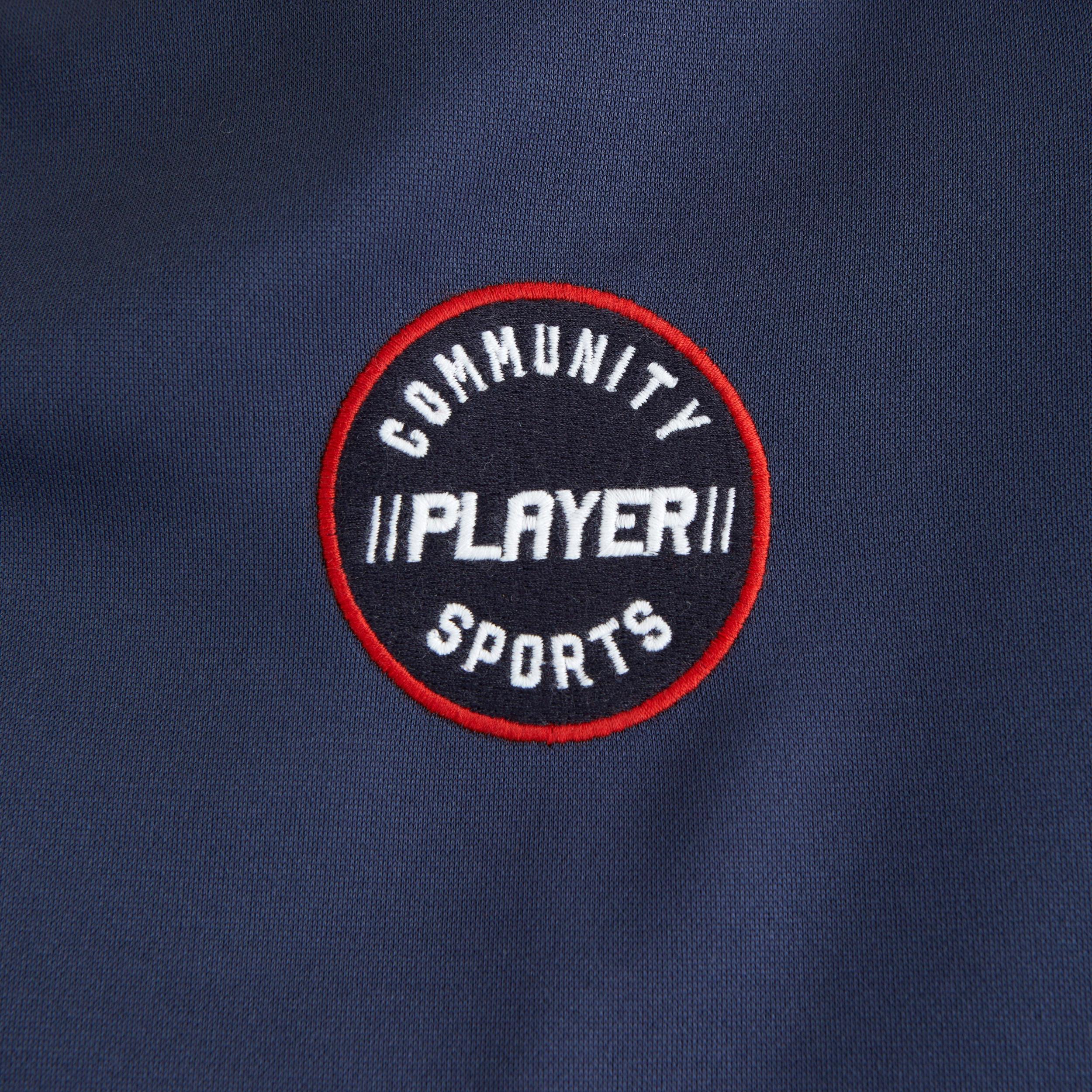 Cropped Soccer-Inspired Graphic Tee Product Image