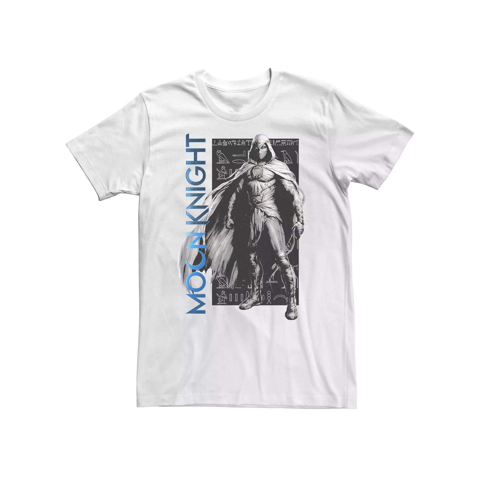 Big & Tall Marvel Moon Knight That Knight Full Potrait Tee, Men's, Size: 4XL, White Product Image