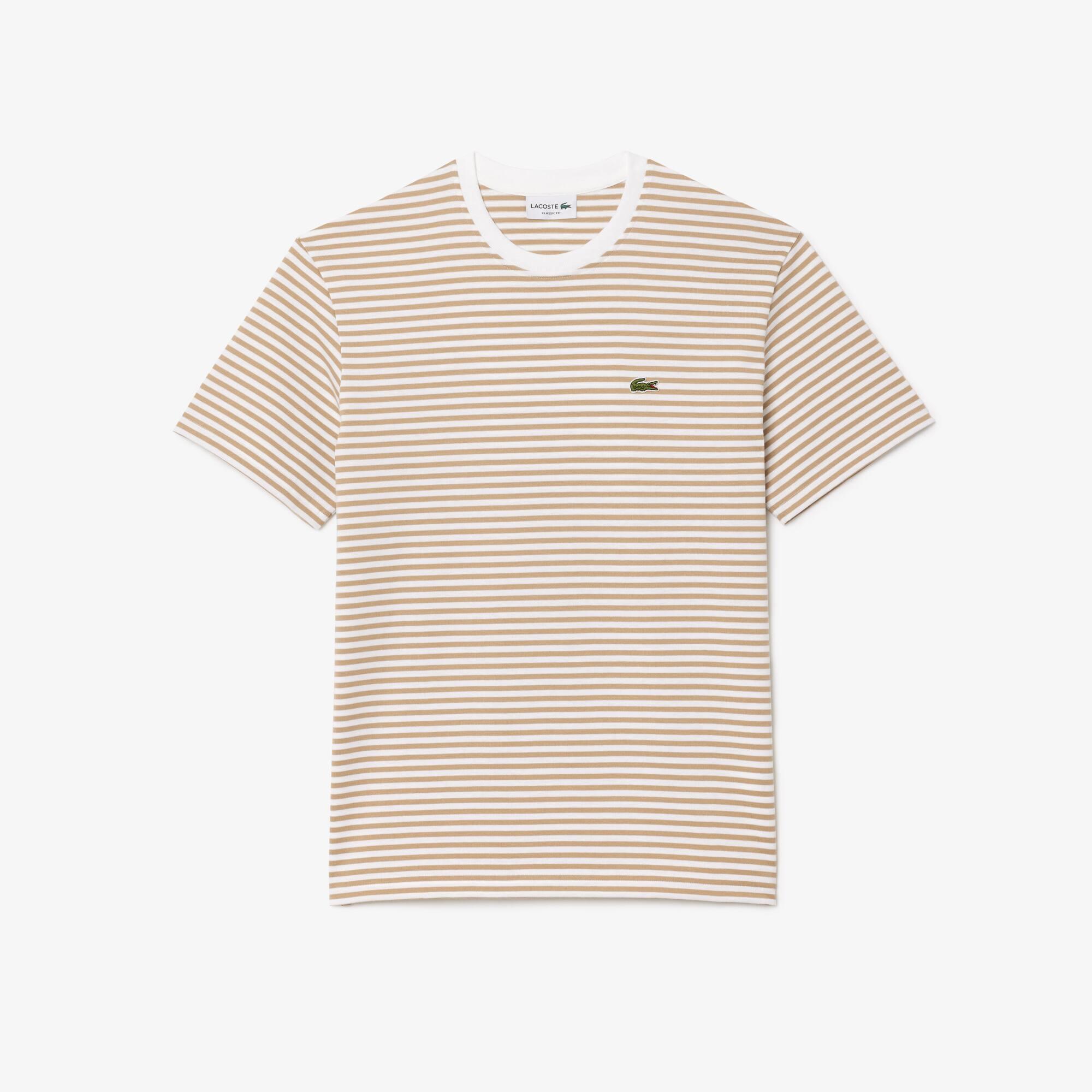 Striped Heavy Cotton T-shirt Product Image