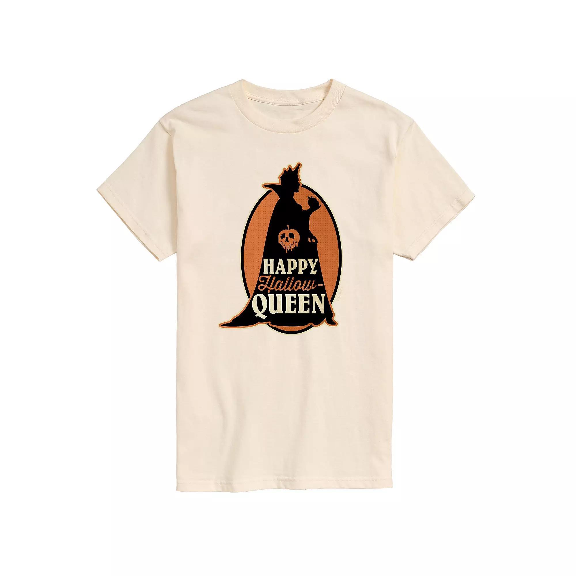 Disneys Villains Big & Tall Happy Hallow-Queen Graphic Tee, Mens Product Image