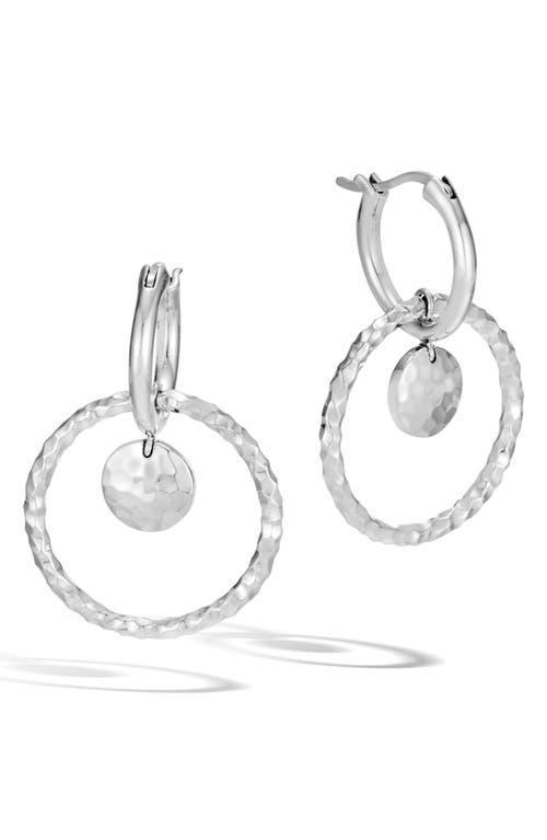 John Hardy Sterling Silver Dot Interlink Drop Earrings Product Image