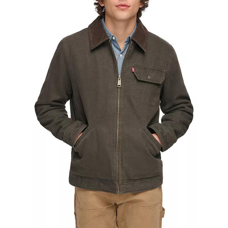 Men's Levi's® Trucker Jacket, Size: Large, Black Product Image
