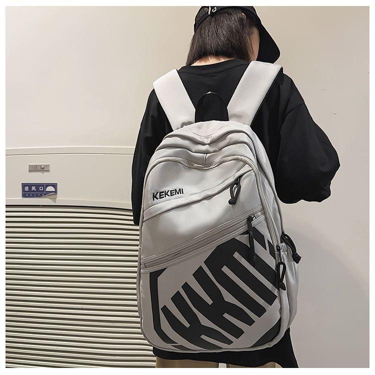 Lettering Backpack Product Image
