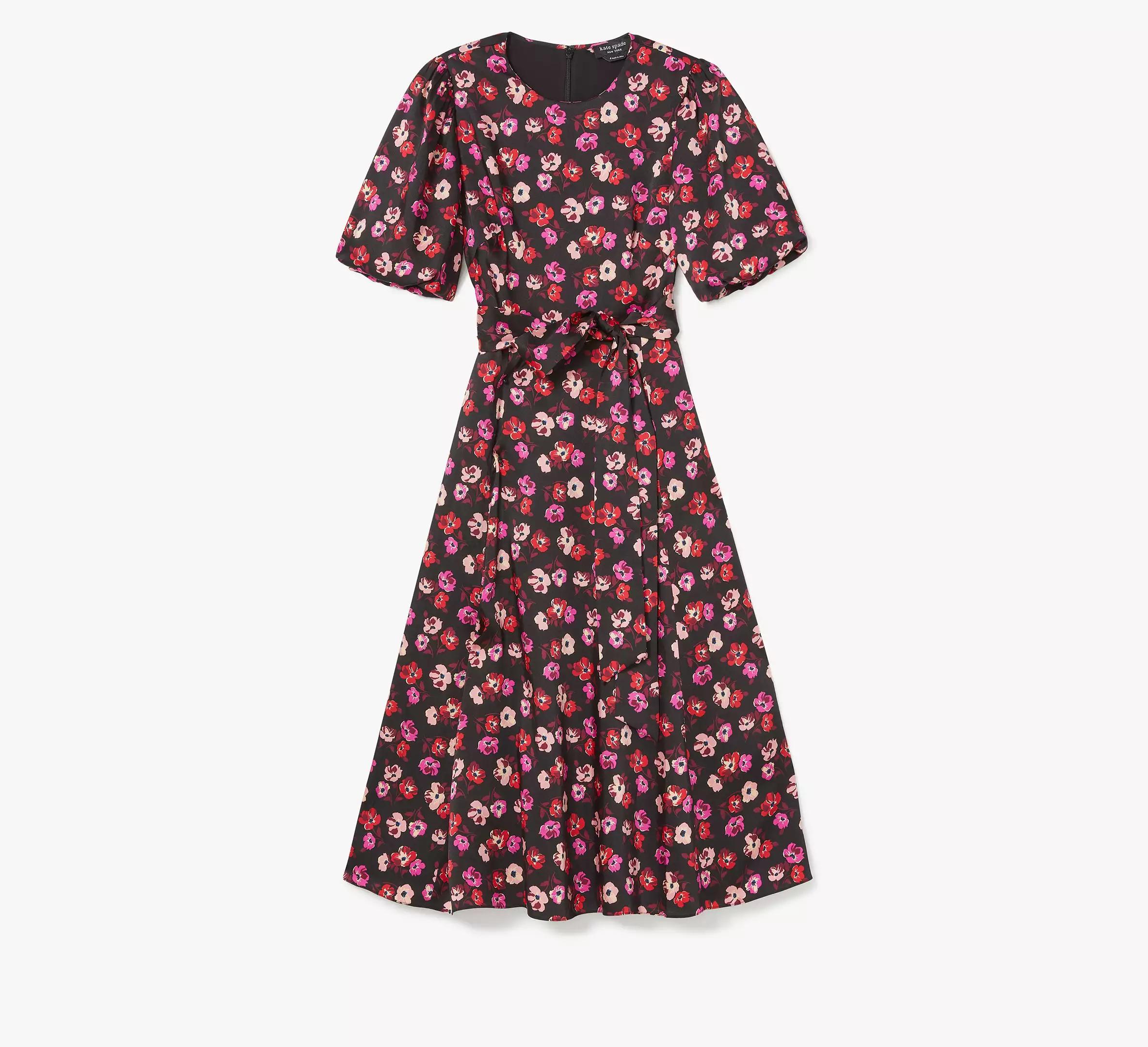 Autumn Paisley Twill Dress Product Image