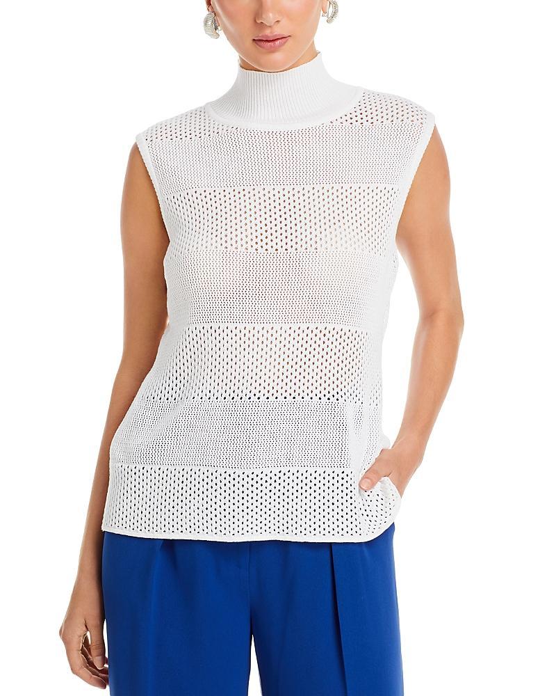 Misook Mock Knit Soft Knit Tank Top Product Image