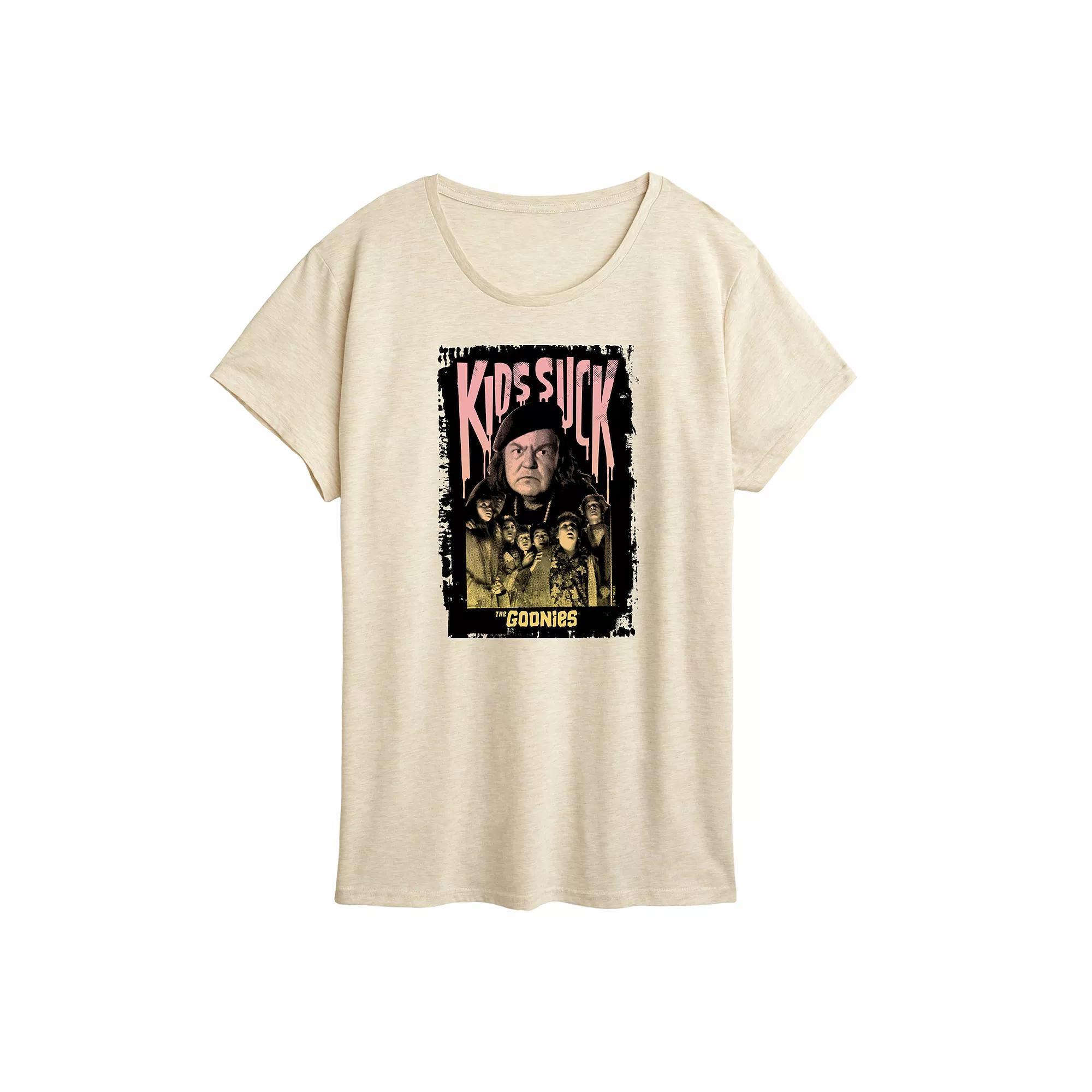 Womens The Goonies Kids Suck Graphic Tee Product Image