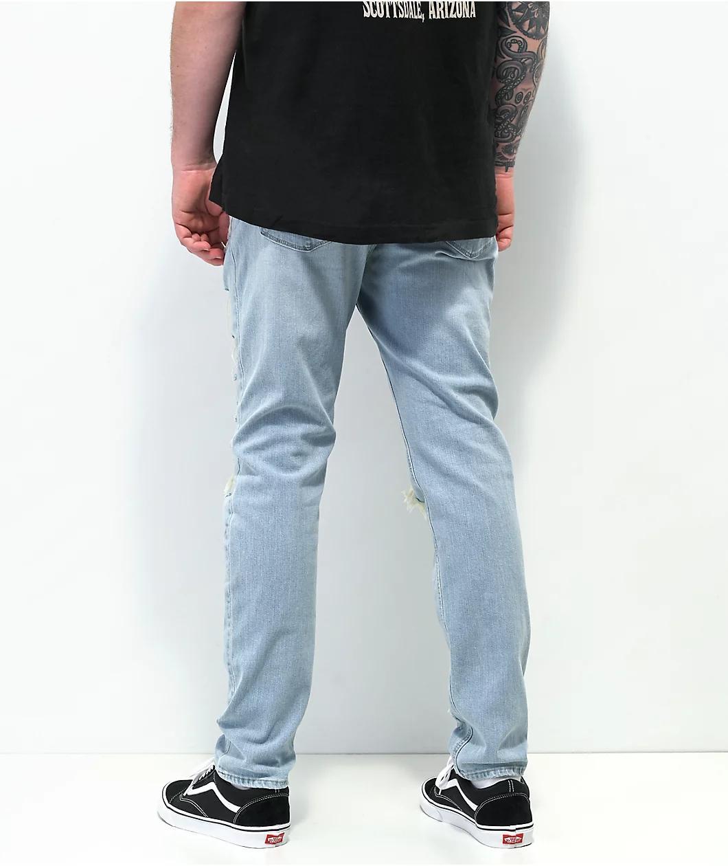 Freeworld Black Denim Skinny Fit Jeans Product Image