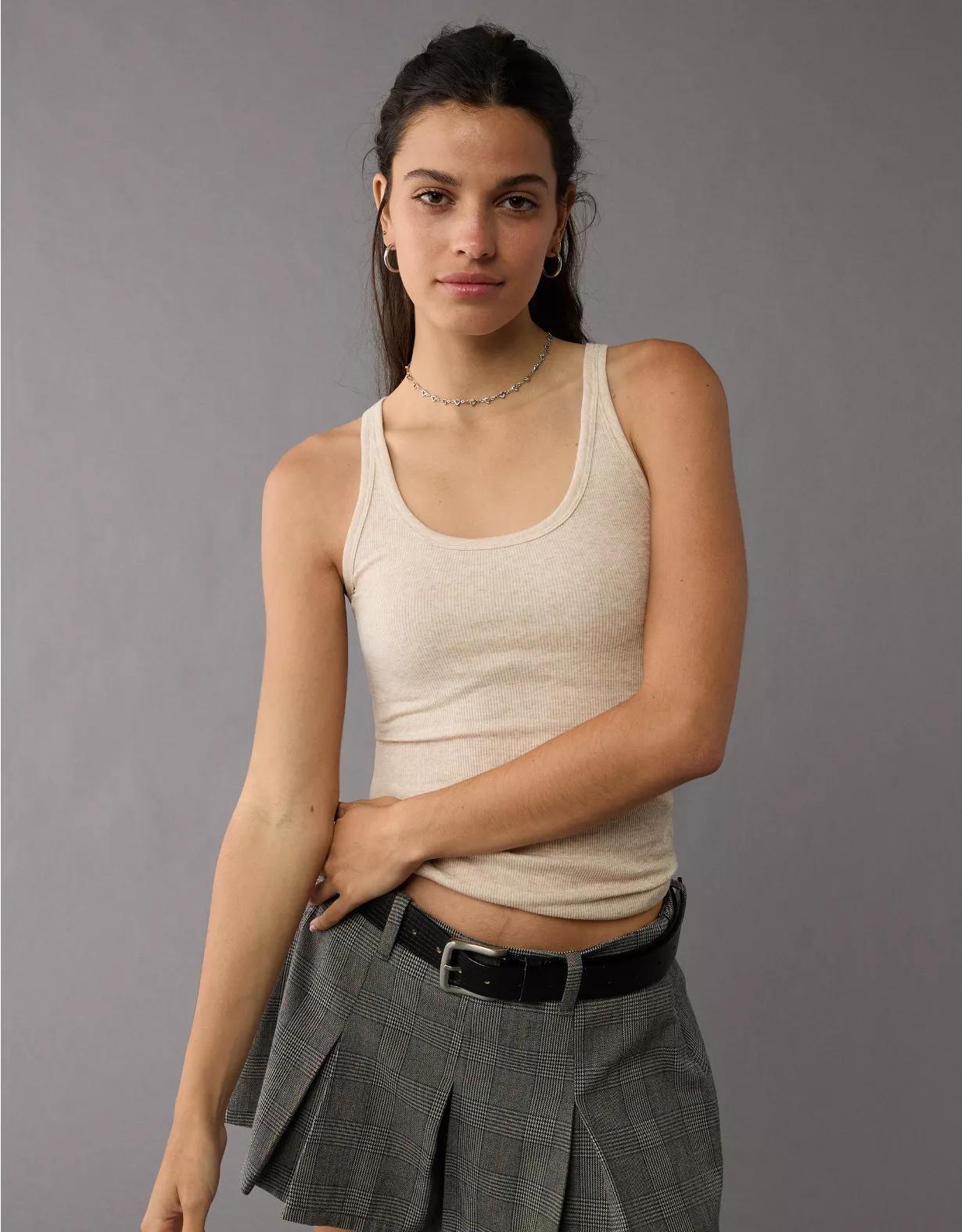 AE Boyfriend Scoop Tank Top Product Image