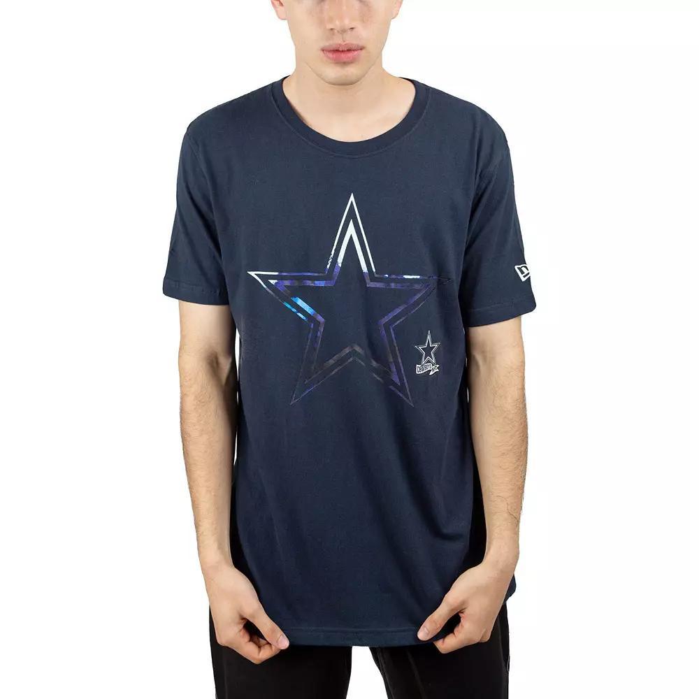 Men's New Era Navy Dallas Cowboys Sideline T-Shirt, Size: Medium, Blue Product Image