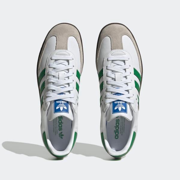 adidas Samba OG Sneaker in Collegiate Green/cream White at Nordstrom, Size 14 Women's Product Image