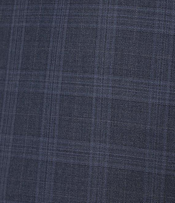 Hart Schaffner Marx Chicago Classic Fit Reverse Pleated Plaid 2-Piece Suit Product Image