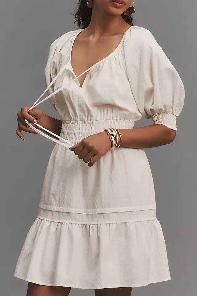 The Somerset Mini Dress: Puff-Sleeve Edition Product Image