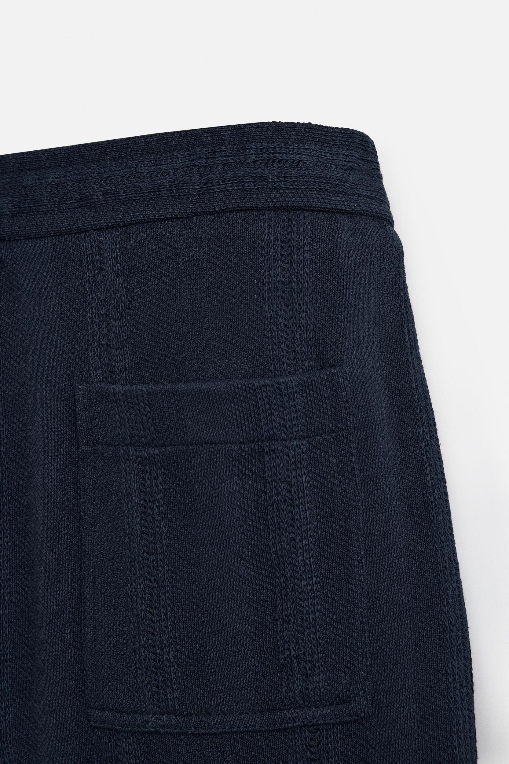 STRIPED JACQUARD SHORTS Product Image