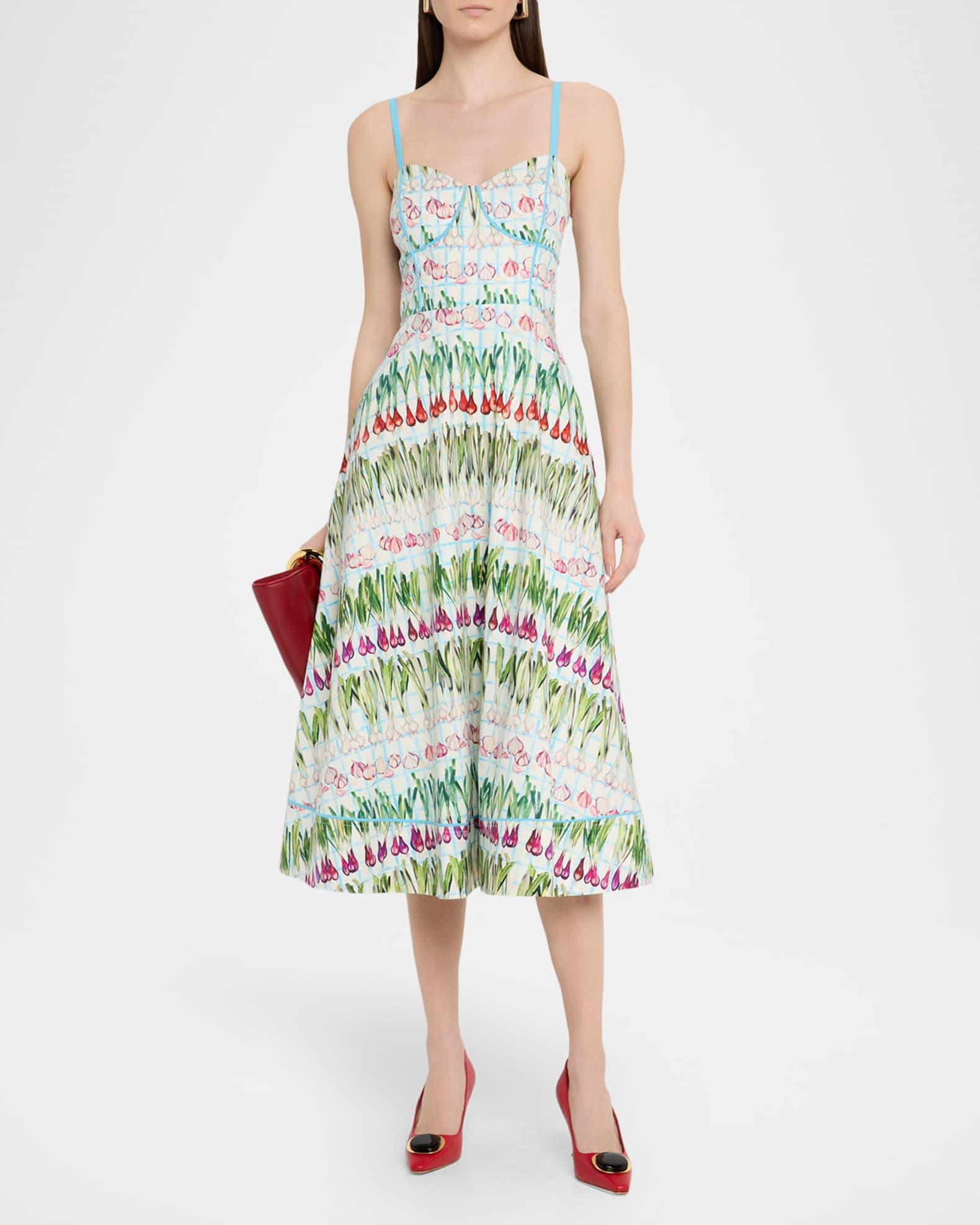 Harper Radish A-Line Midi Dress Product Image