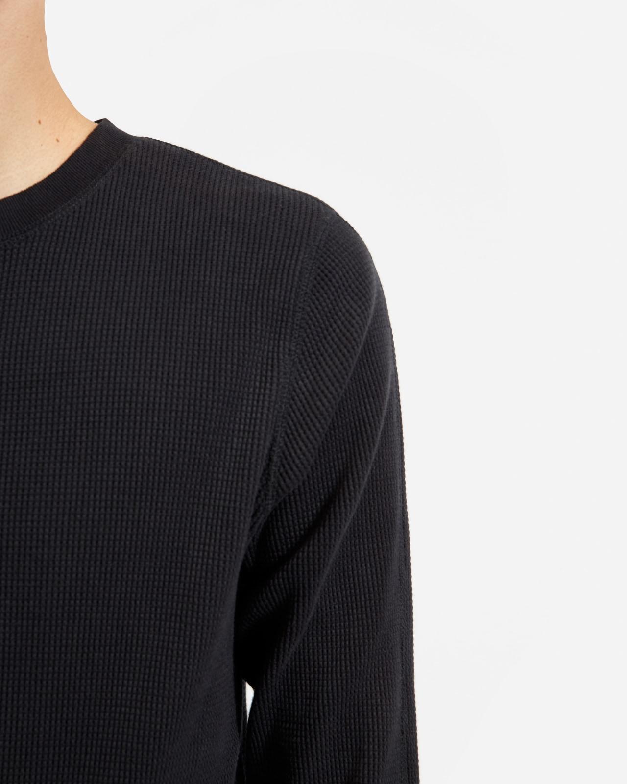 Mens Waffle Long-Sleeve Crew T-Shirt by Everlane Product Image