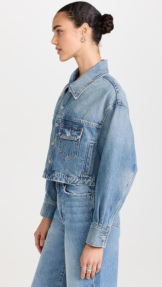 Citizens of Humanity Chantry Crop Boxy Regenerative Cotton Jacket | Shopbop Product Image
